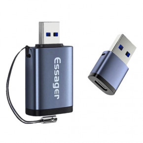  ESSAGER  Type-C USB 2.4 A Gray (EZJCA-SRB0G) 5