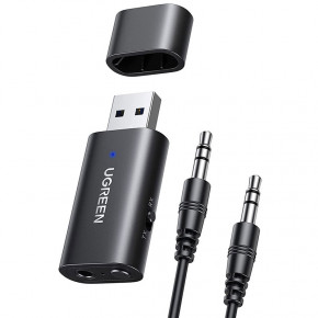 / UGREEN USB 2.0 to 3.5mm Bluetooth Adapter with Audio Cable CM523 (60300)