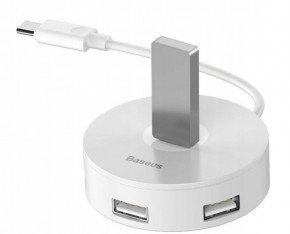  USB Type-C Hub Baseus Round Box 5-in-1 0.12m (USB 2.0, USB 3.0, MicroUSB) (CAHUB-G02)  (CAHUB-G02) 3