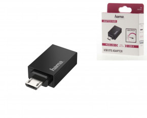  Hama OTG Micro USB - USB 2.0 Black (00200307) 3