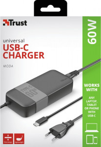   TRUST Moda Universal 60W USB-C Charger (21478) 7