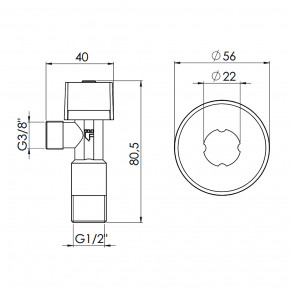    SD Forte 3/81/2 SF340W159 3