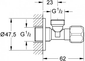   Grohe 1/21/2  22016000 5