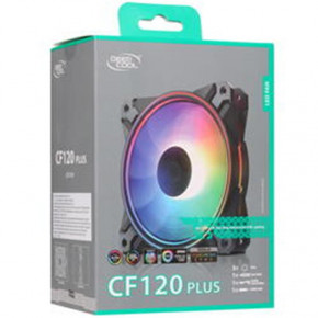  DeepCool CF120 Plus 3 IN 1, 120x120x26.5, 4-pin,    8