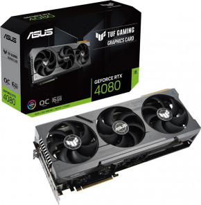 ³ GF RTX 4080 16GB GDDR6X TUF Gaming OC Asus (TUF-RTX4080-O16G-GAMING)