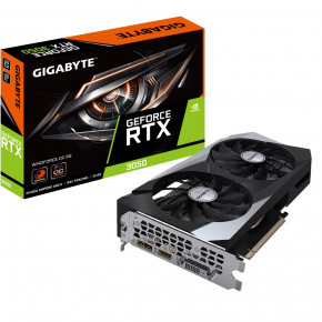  GF RTX 3050 8GB GDDR6 WindForce OC Gigabyte (GV-N3050WF2OC-8GD)