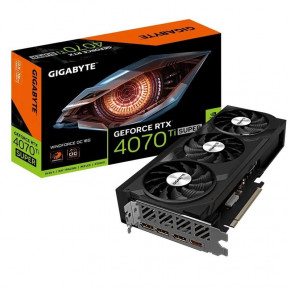  GF RTX 4070 Ti Super 16GB GDDR6X Windforce OC Gigabyte (GV-N407TSWF3OC-16GD)