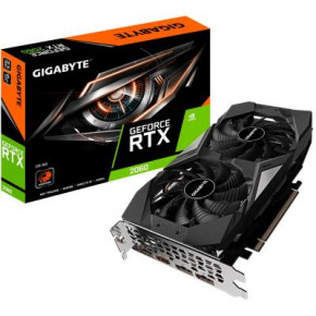  Gigabyte GeForce RTX2060 6144Mb (GV-N2060D6-6GD)