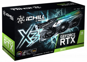 GeForce RTX3070 Inno3D iChill X3 LHR, 8GB GDDR6, 256bit, PCI Express (C30703-08D6X-1710VA38H) 7