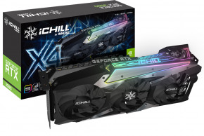 GeForce RTX3080 Inno3D iChill X4 LHR, 12GB GDDR6X, 384bit, PCI Express (C30804-126XX-1810VA36H) 3