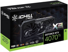 ³ Inno3D GeForce RTX 4070 Ti iChill X3 (C407T3-126XX-186148H) 12