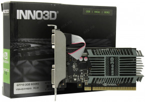  Inno3D GT710 2GB D3 LP (N710-1SDV-E3BX)