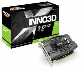 GeForce GTX1630 Inno3D Compact, 4GB GDDR6, 64bit, PCI Express (N16301-04D6-1177VA19) 3