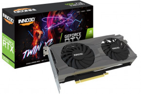  Inno3D GeForce RTX3050 8Gb GDDR6 Twin X2 (N30502-08D6-1190VA42)