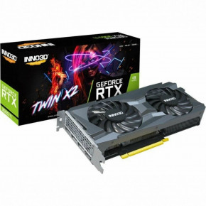  Inno3D GeForce RTX 3060 Ti TWIN X2 OC LHR (N306T2-08D6X-119032DH)