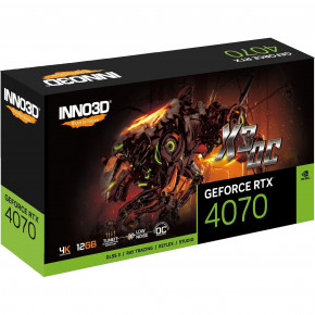 ³  Inno3D GeForce RTX4070 X3 OC (N40703-126XX-185252L) 10