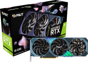  GF RTX 3060 Ti 8GB GDDR6 ColorPOP Palit (NE6306T019P2-1041R) (LHR) Refurbished