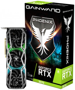  Palit Nvidia GeForce RTX3070 GAMINGPRO 8G GDDR6 (NE63070019P2-1041X) Black Box