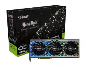  GF RTX 4070 Ti 12GB GDDR6X GameRock OC Palit (NED407TU19K9-1045G)