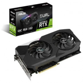  GF RTX 3070 8GB GDDR6 Dual V2 OC Asus (DUAL-RTX3070-O8G-V2)