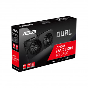 ³ ASUS AMD Radeon DUAL-RX6600-8G-V2 12