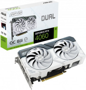  ASUS Nvidia GeForce DUAL-RTX4060-O8G-WHITE 17