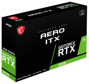  MSI GeForce RTX 3050 AERO ITX 8G OC 14