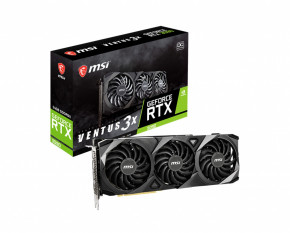  GF RTX 3090 24GB GDDR6X Ventus 3X OC MSI (GeForce RTX 3090 VENTUS 3X 24G OC)