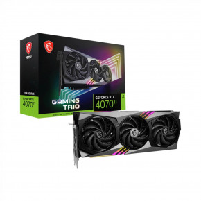  MSI Nvidia GeForce RTX 4070 Ti GAMING TRIO 12G 8