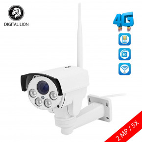  3G / 4G   Digital Lion NC47G-EU (2  / 5x),  PTZ, FullHD 1080P