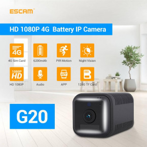   4G Escam G20 3G PIR 6200  7