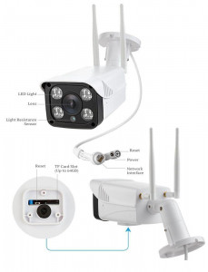 Wifi      Kerui C09 IP, 2 , Full HD 1080P, SD  128  7