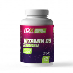    10XNutrition Vitamin D3 2000 IU 60  