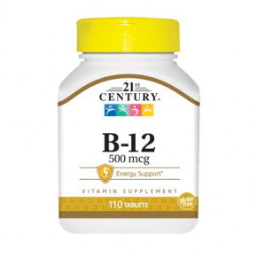 ³ 21st Century B-12 500 mcg 110 tabs