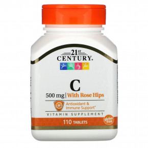 ³    21st Century Vitamin C with Rose Hips 500  110 