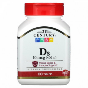 ³ 3 21st Century Vitamin D3 400  100 