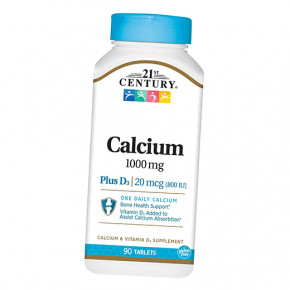  21st Century Calcium 1000+D3 90  (36440043)