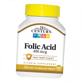  21st Century Folic Acid 400 250  (36440009)