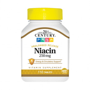    21st Century Niacin 250 mg 110  (CN3910)