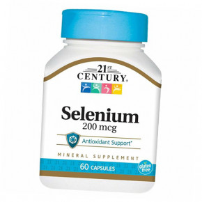  21st Century  Selenium 200 mcg 60 Capsules