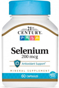  21st Century Selenium 200 mcg 60  (4384304154)