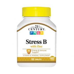    21st Century Stress B with Zinc 66  