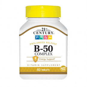    21st Century Vitamin B-50 Complex 60  (CN4945)