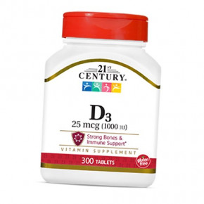 ³ 3  21st Century Vitamin D3 1000 60 (36440067)