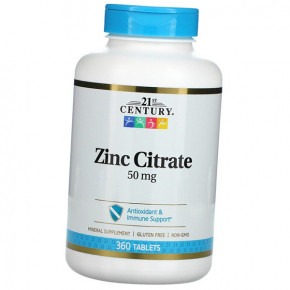   21st Century Zinc Citrate 50 360 (36440073)