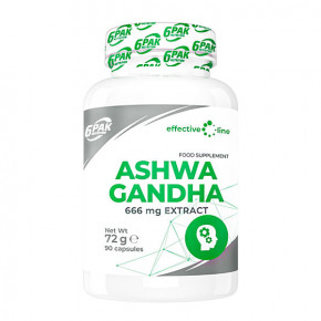    6PAK Nutrition Ashwagandha 90  