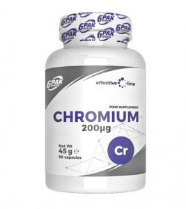  6PAK Nutrition Chromium 200 mcg 90  