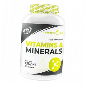 ³-  6Pak Vitamins&Minerals EL 90 (36350003)