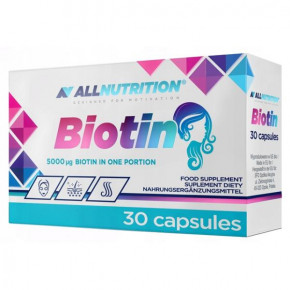  All Nutrition Biotin 5mg - 30 caps 100-13-5354677-20 3