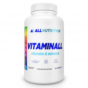    All Nutrition VitaminALL Vitamins and Minerals - 60caps 100-37-5299539-20 3